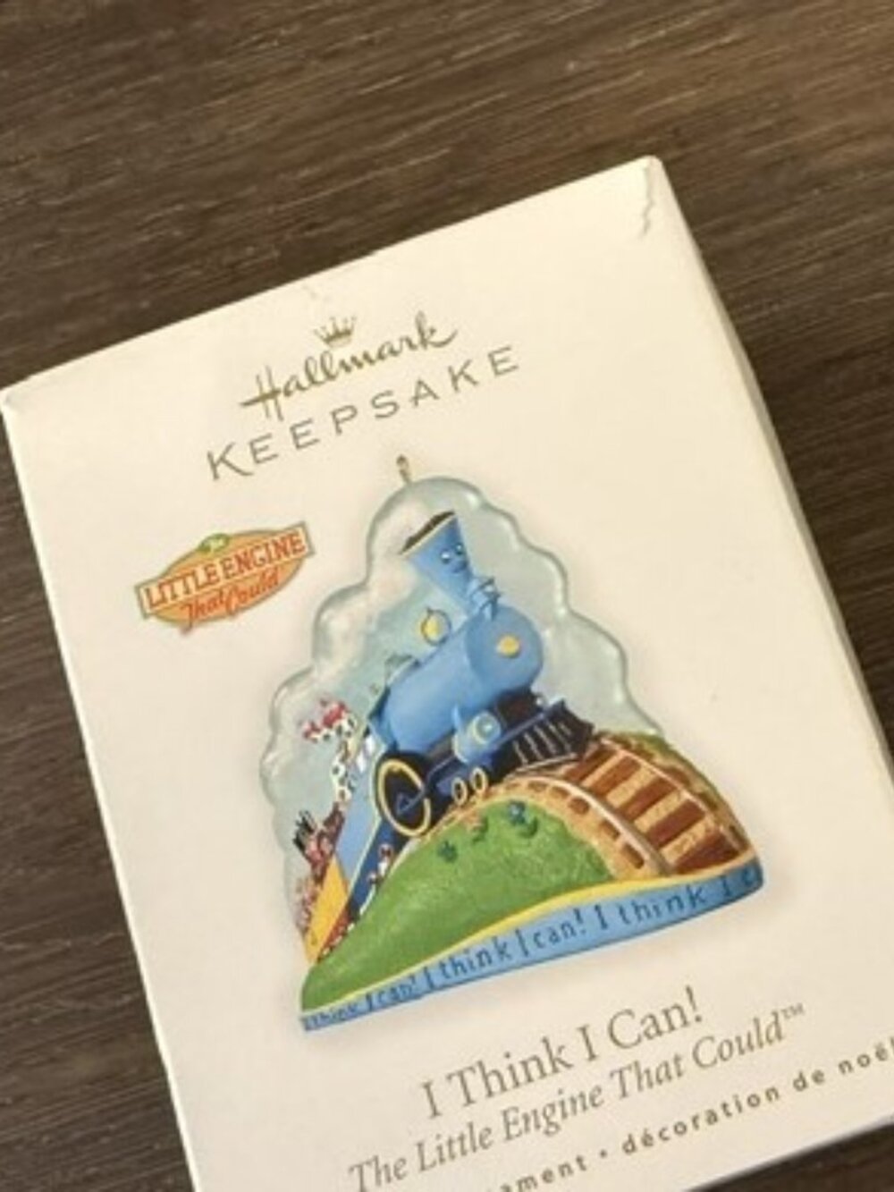 (4 for $20) 2010 I Think I Can Hallmark Ornament - Like New